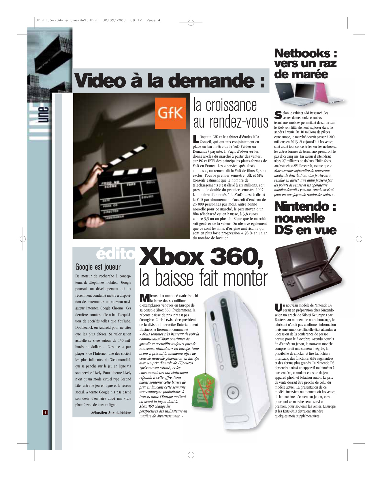 Première page de jdli numero135 04