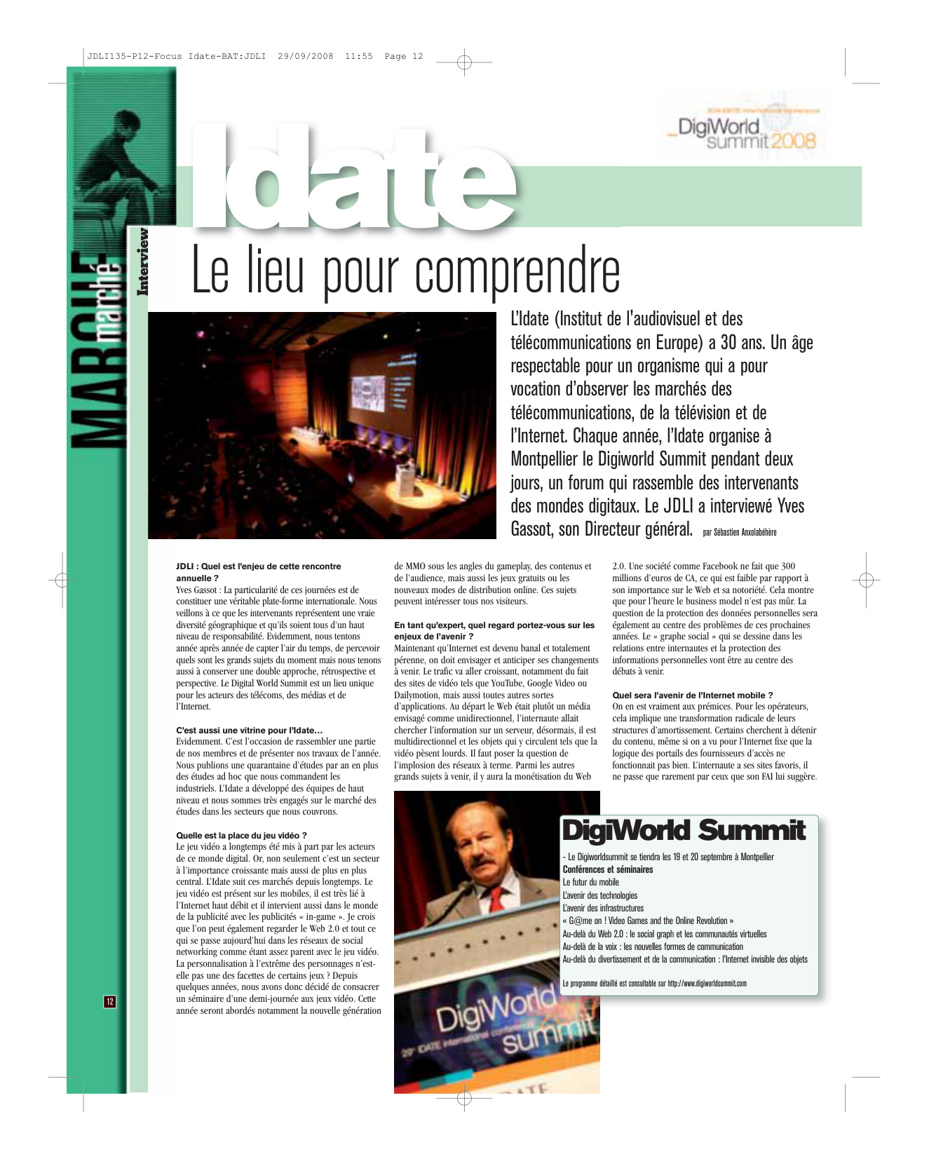 Première page de jdli numero135 11