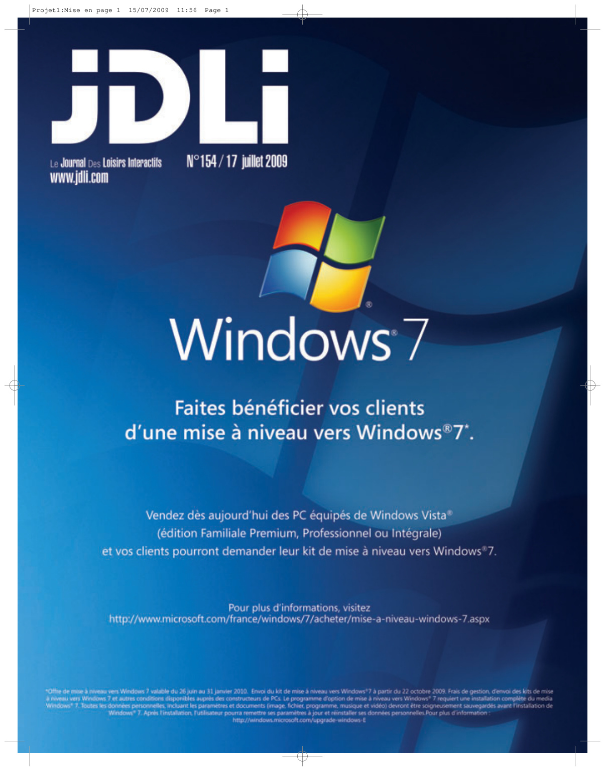 Première page de jdli numero154