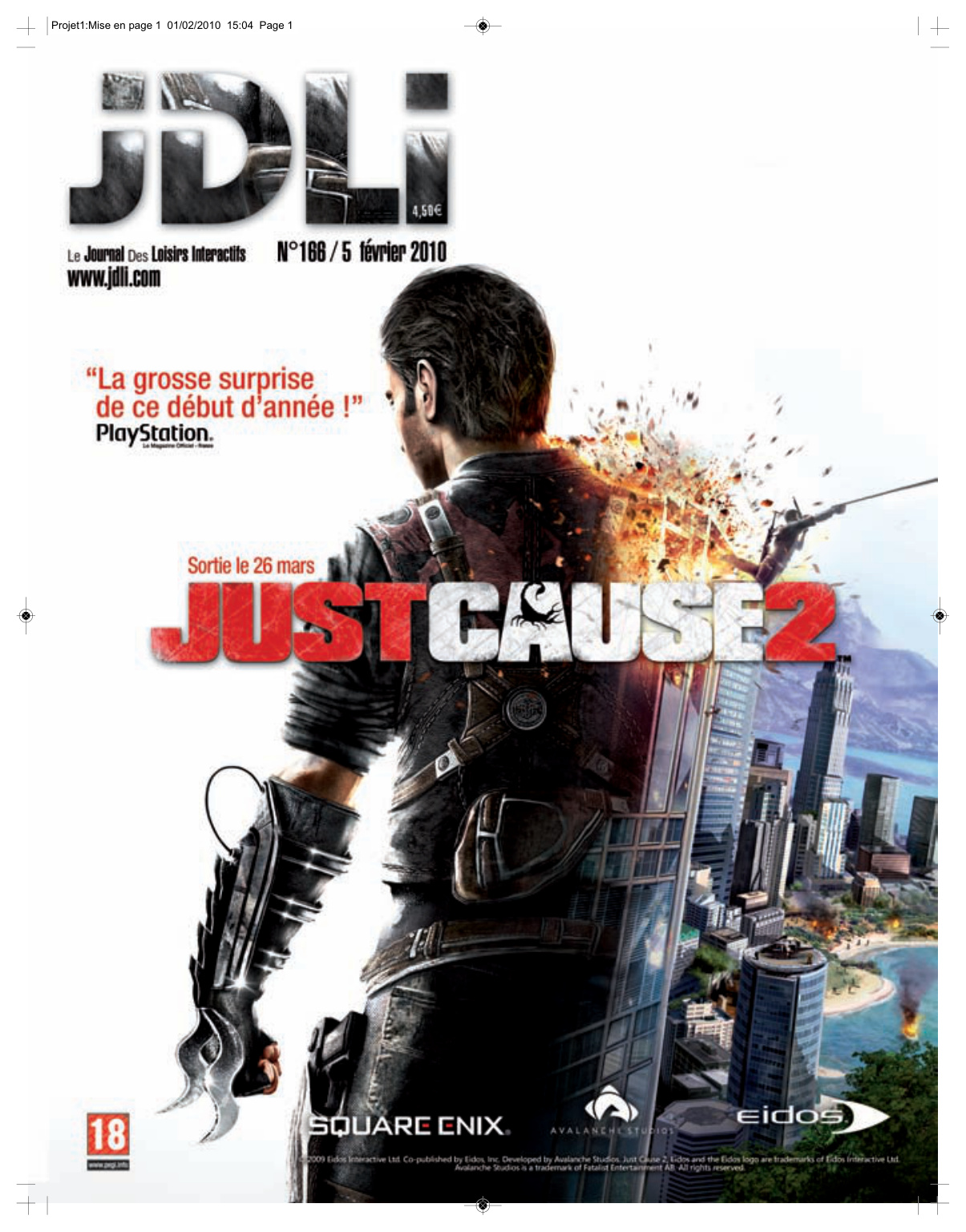 Première page de jdli numero166