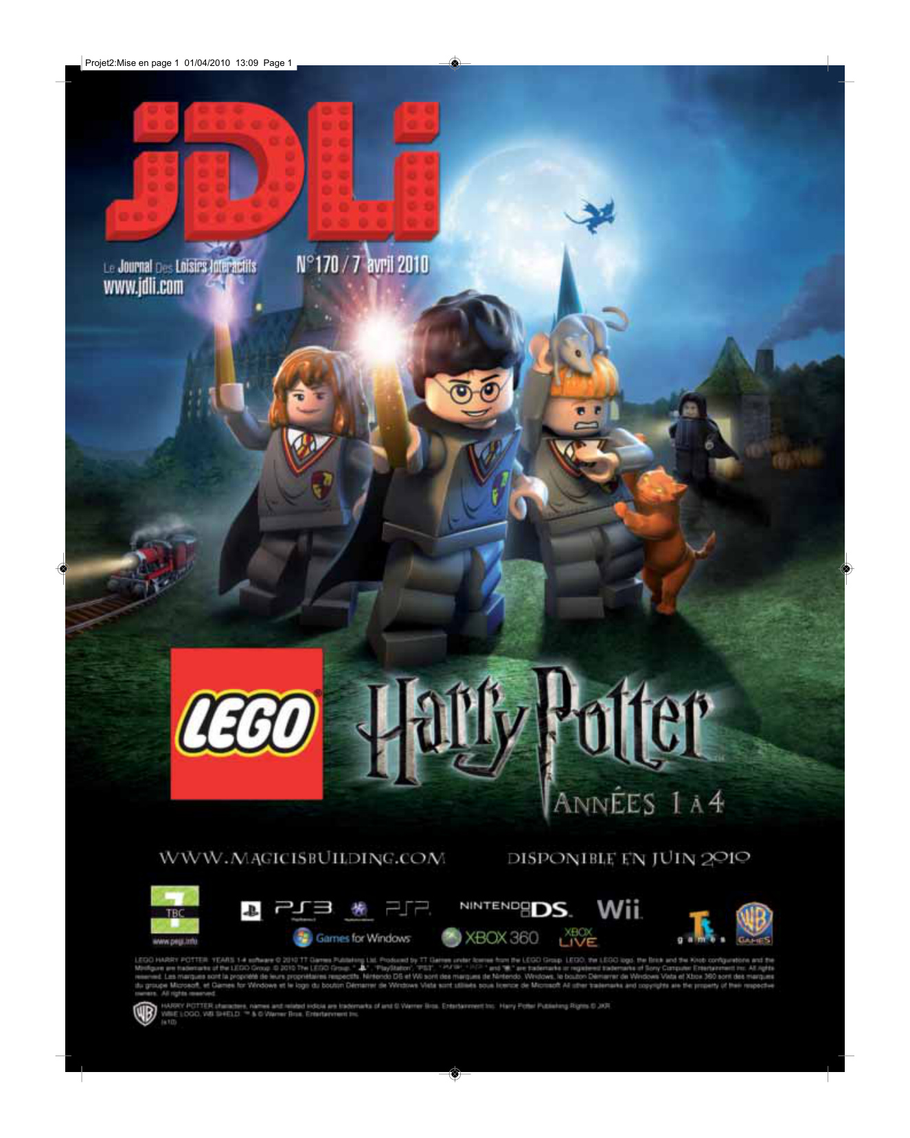 Première page de jdli numero170