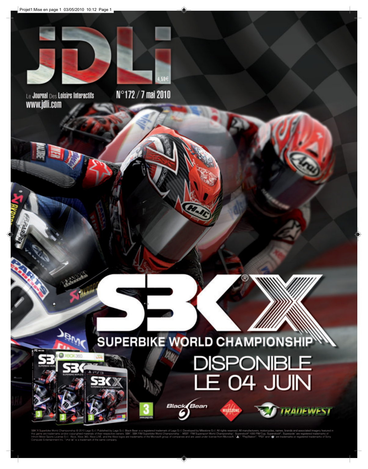 Première page de jdli numero172