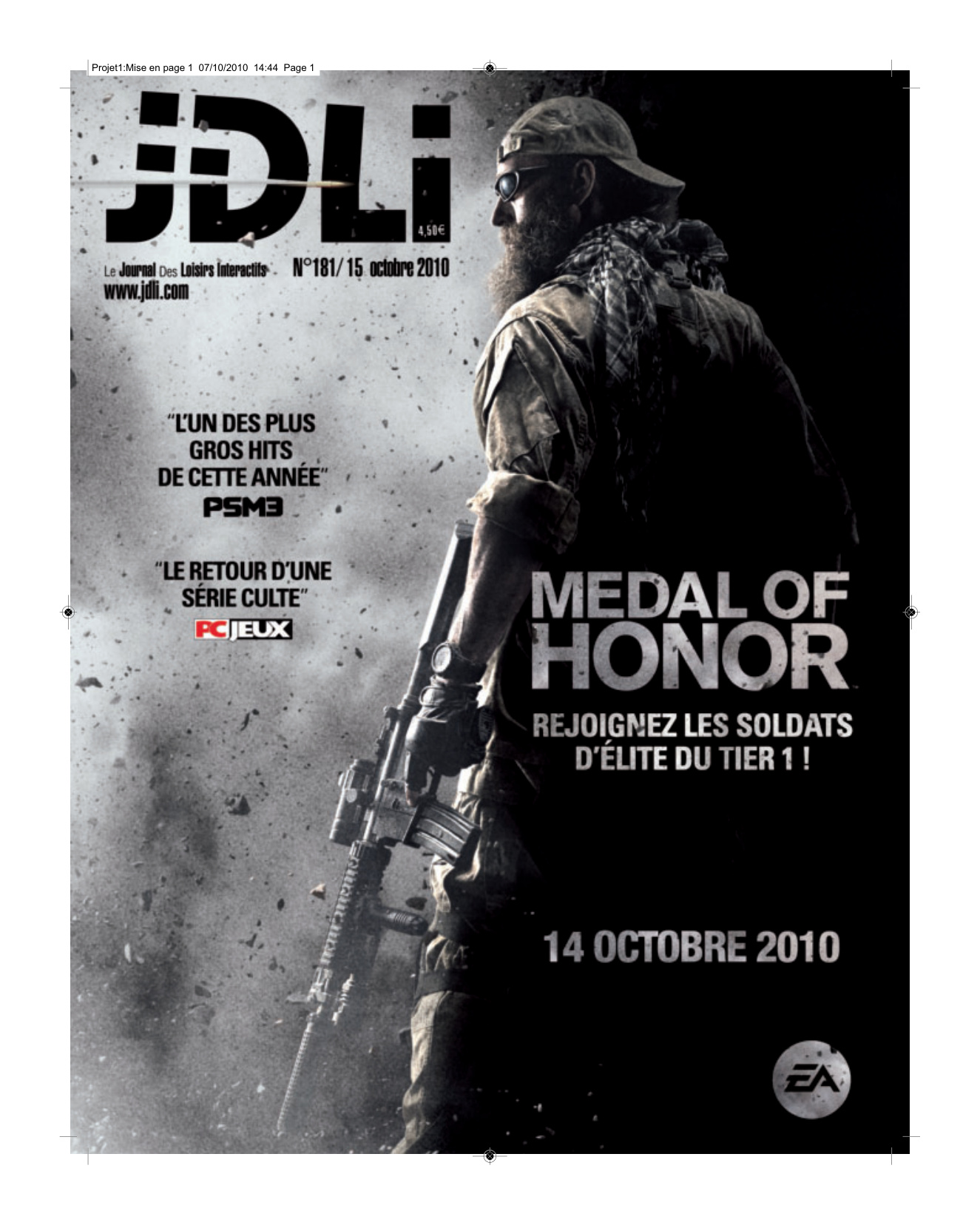 Première page de jdli numero181