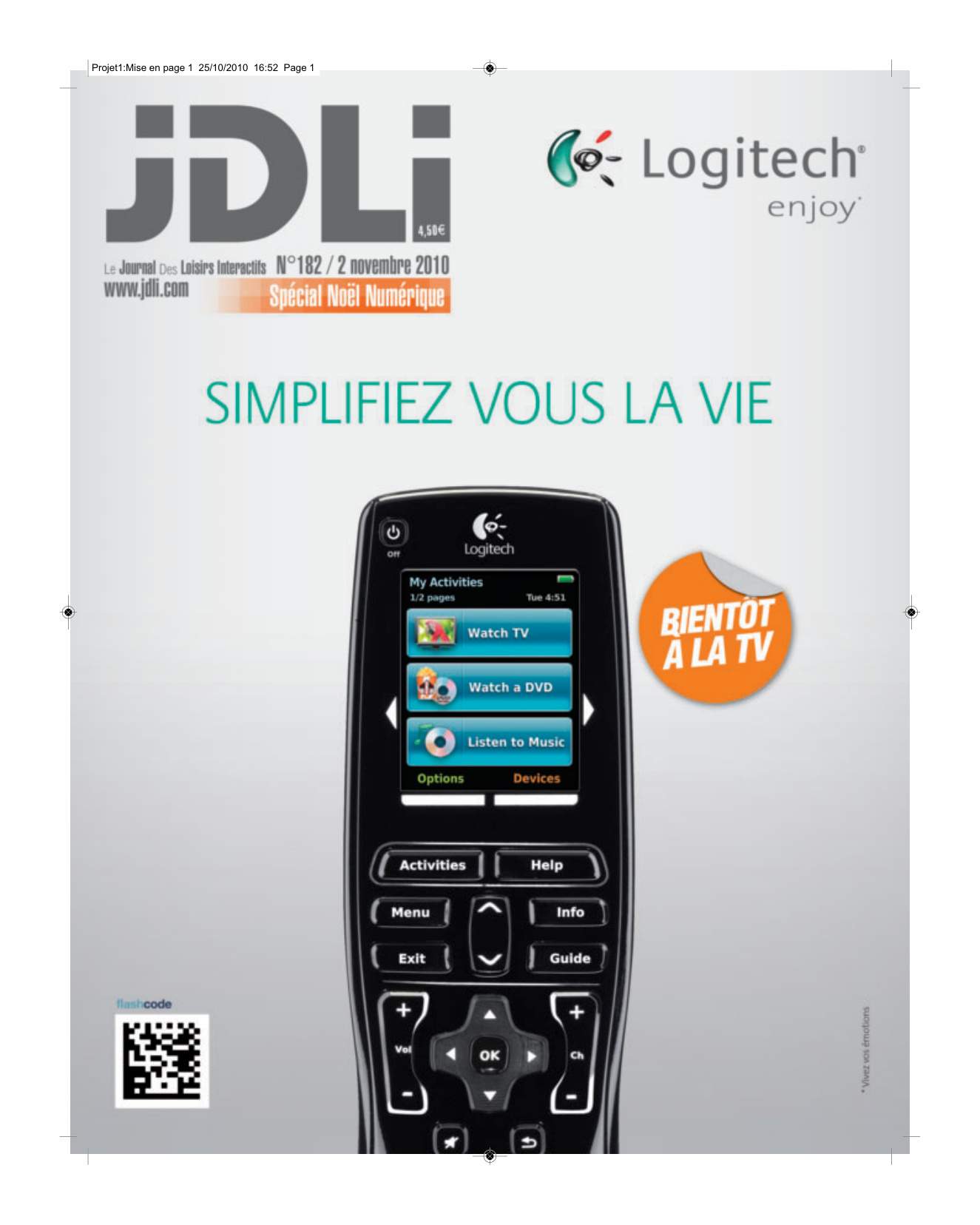 Première page de jdli numero182