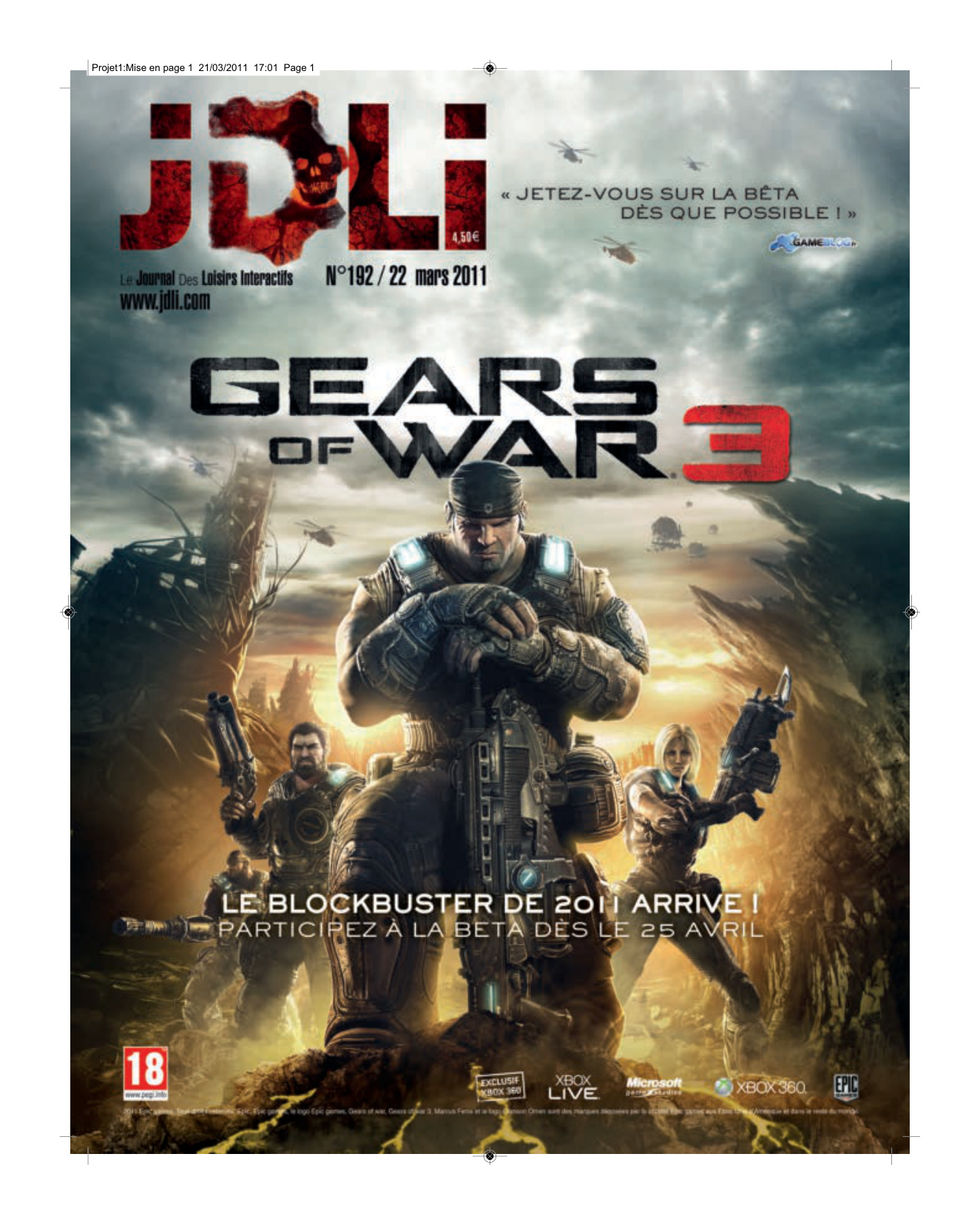 Première page de jdli numero192