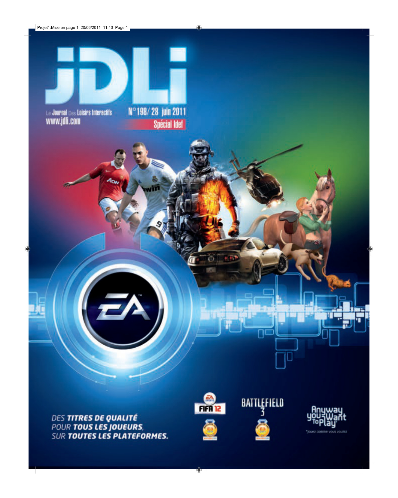 Première page de jdli numero198
