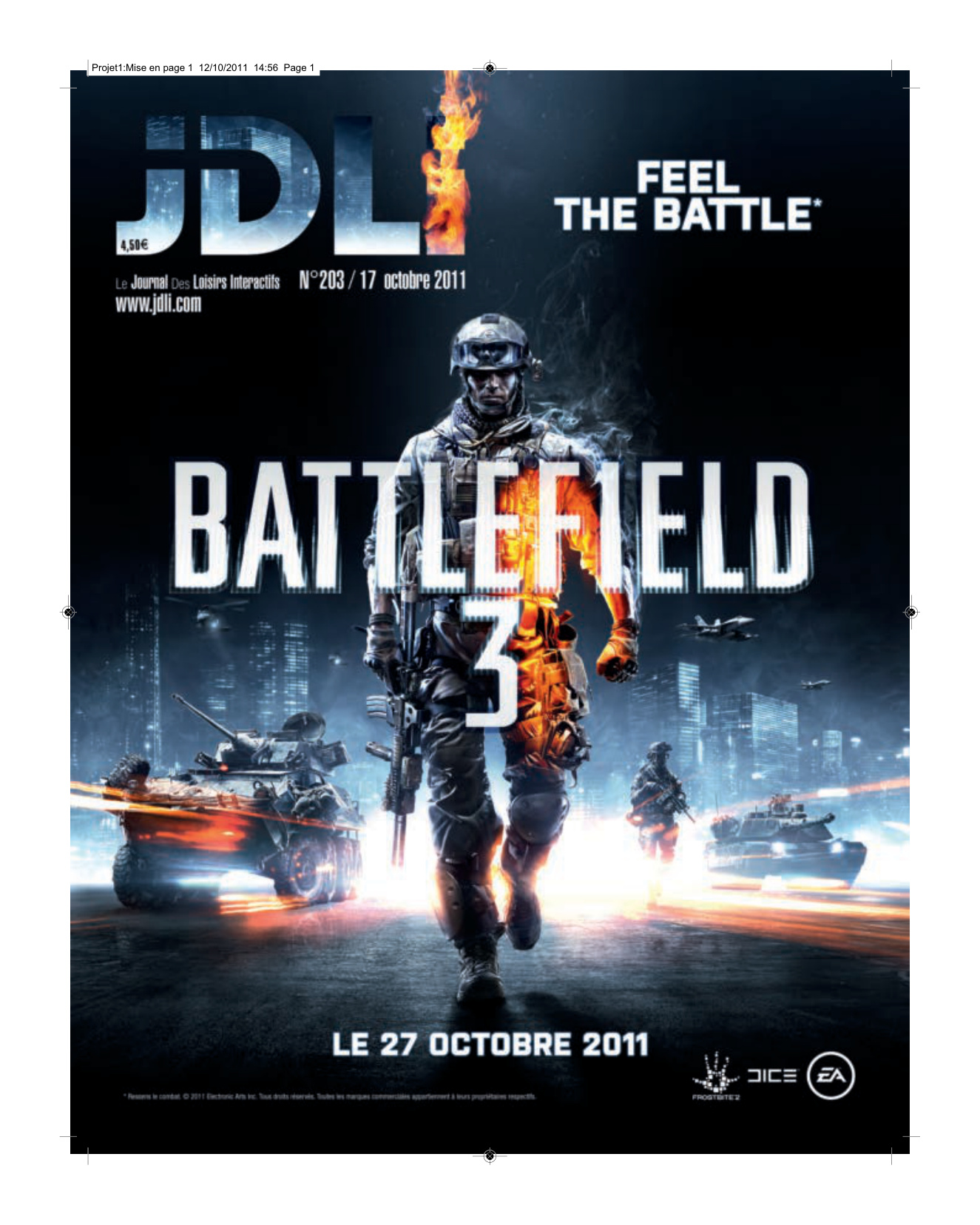 Première page de jdli numero203