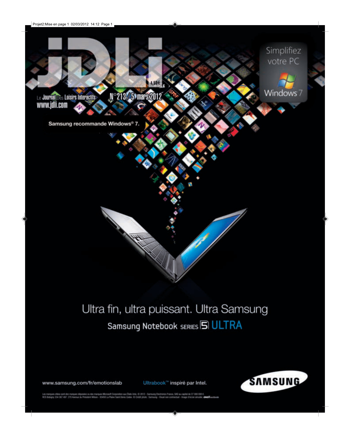 Première page de jdli numero213