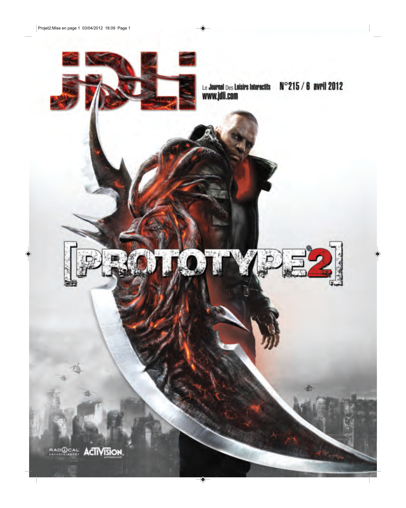 Première page de jdli numero215