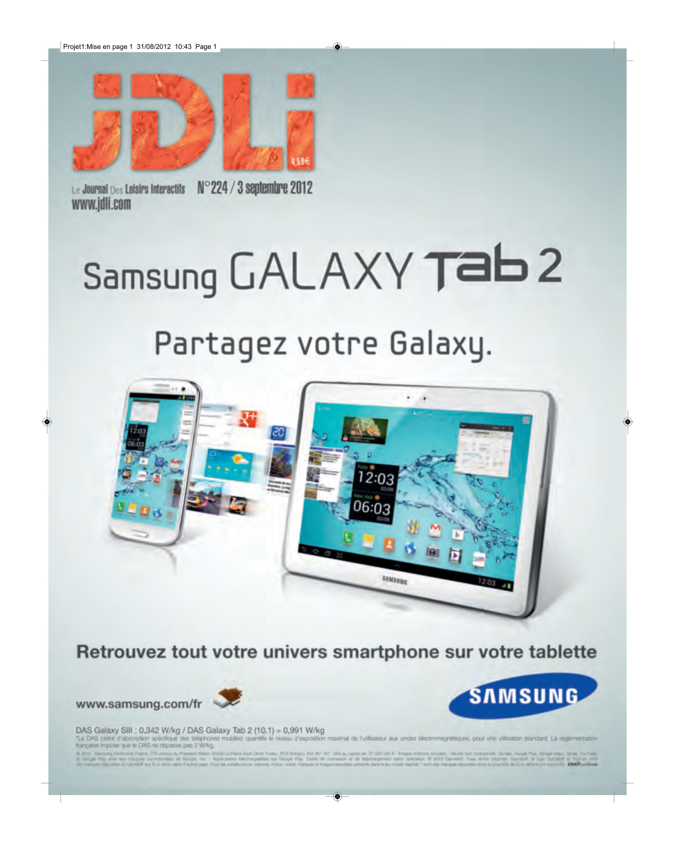 Première page de jdli numero224