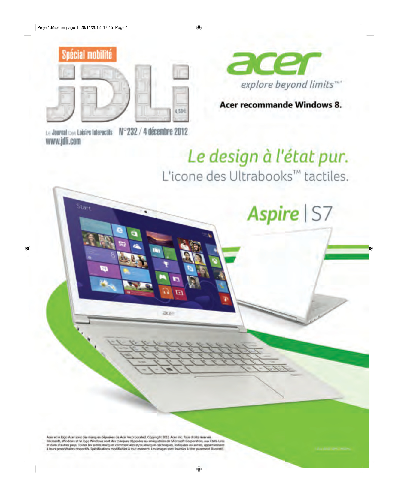 Première page de jdli numero232