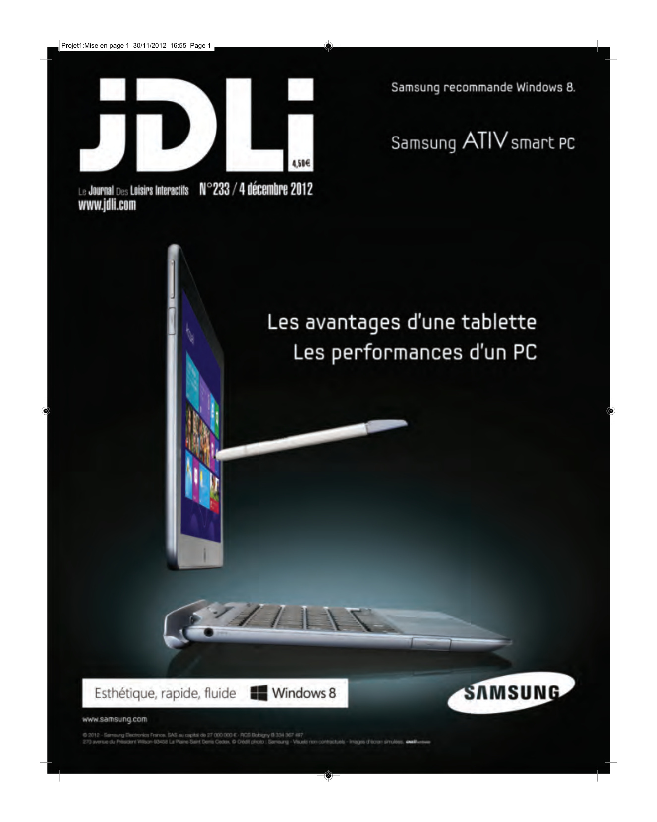 Première page de jdli numero233