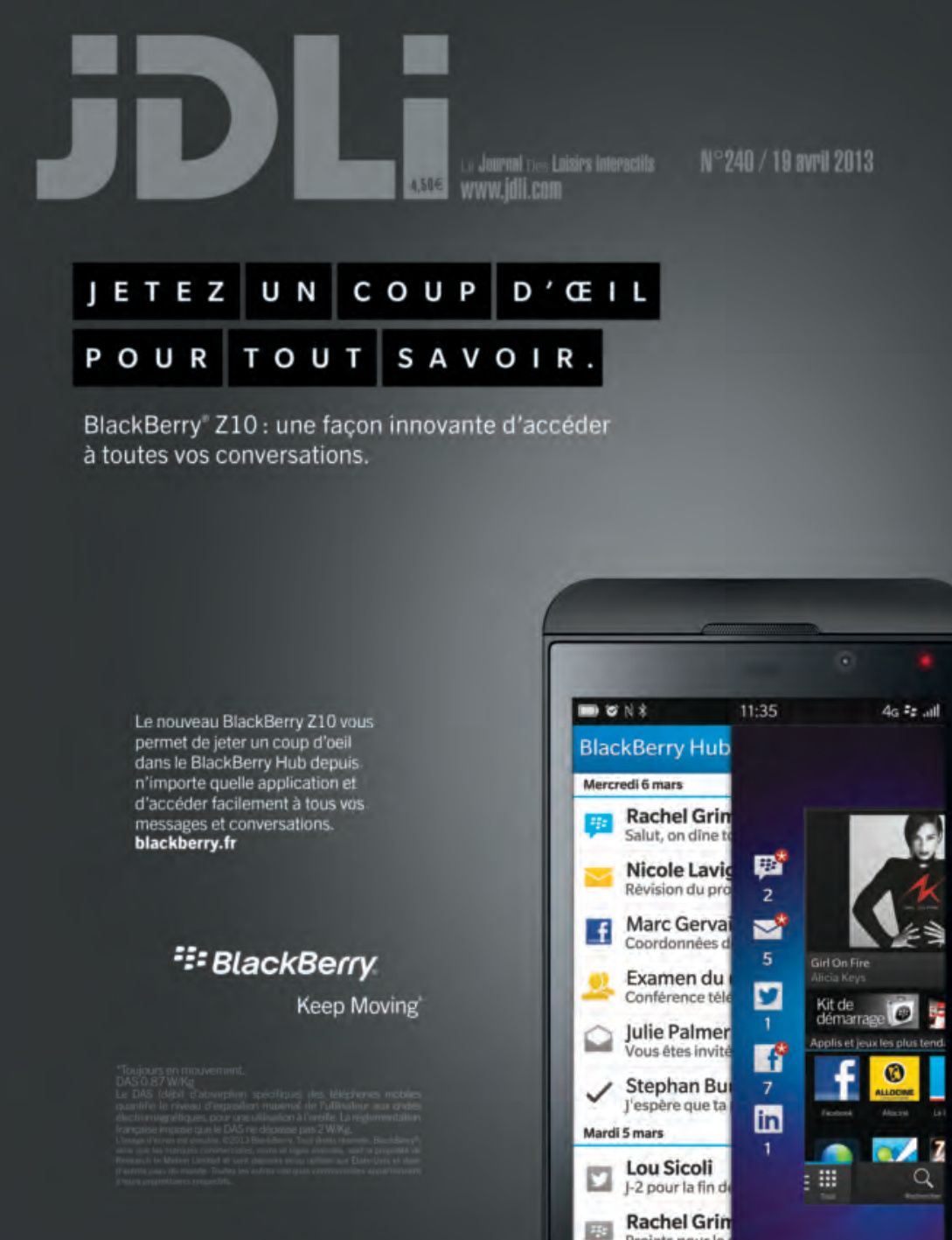 Première page de jdli numero240