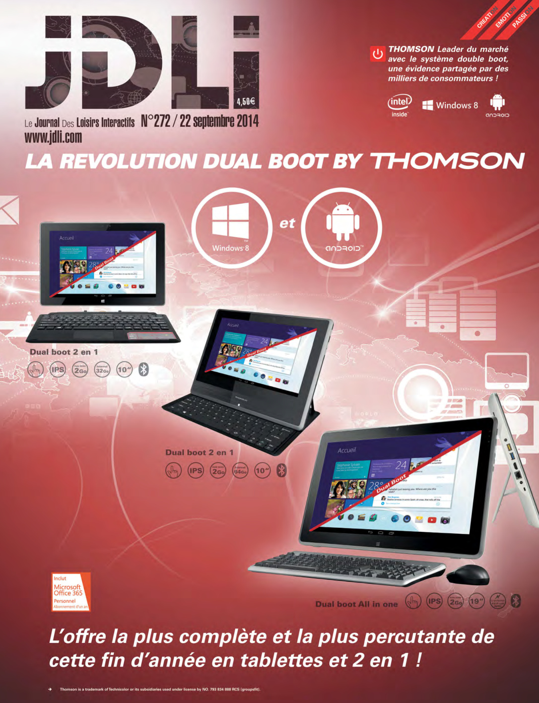 Première page de jdli numero272