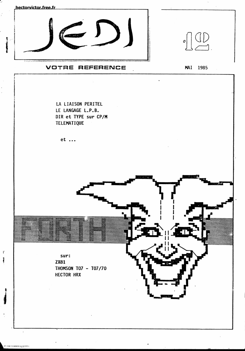 Première page de jedi numero12