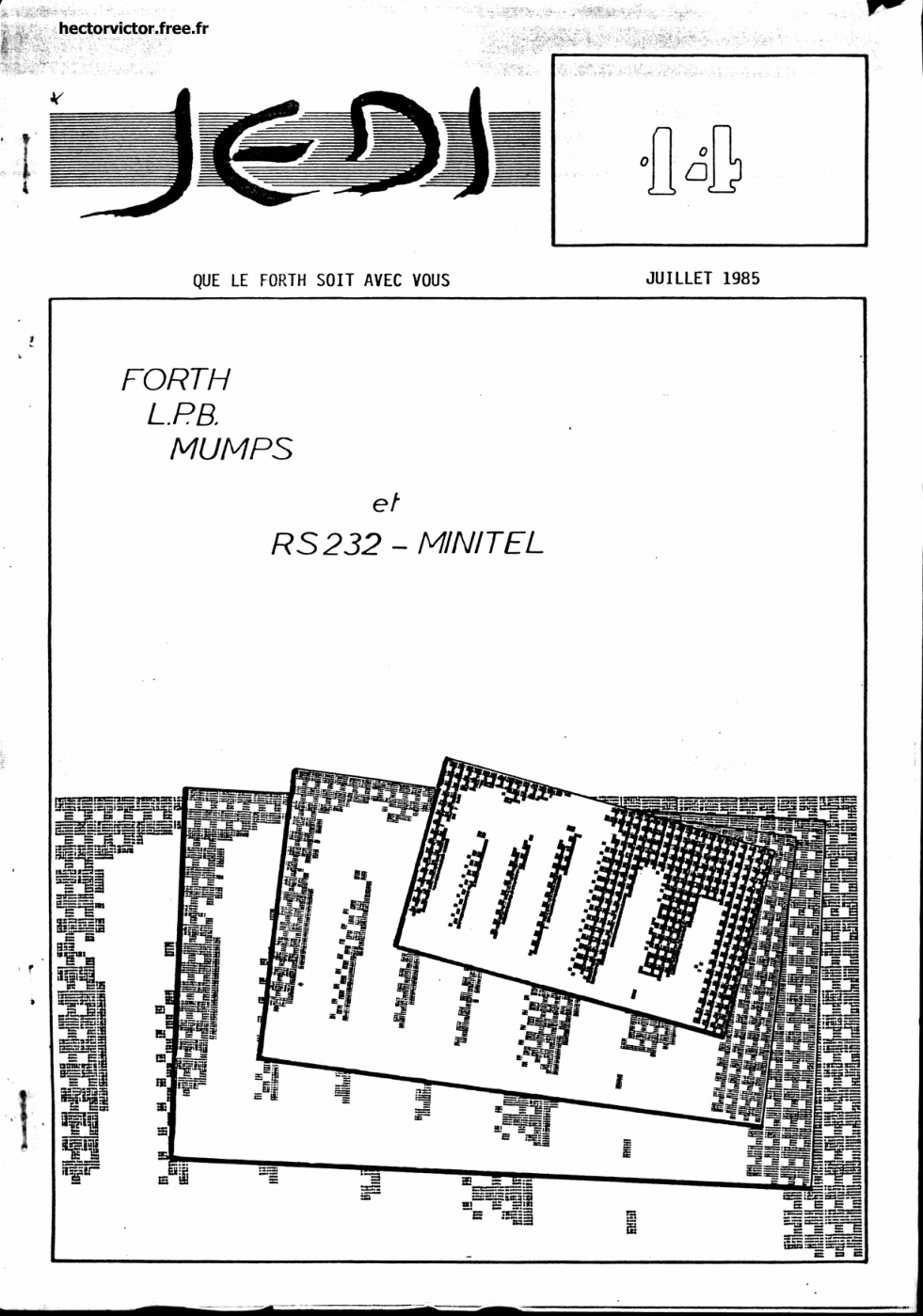 Première page de jedi numero14