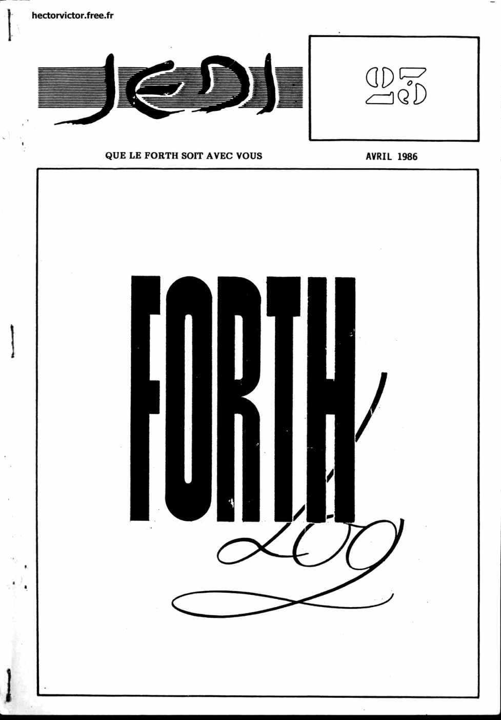 Première page de jedi numero23
