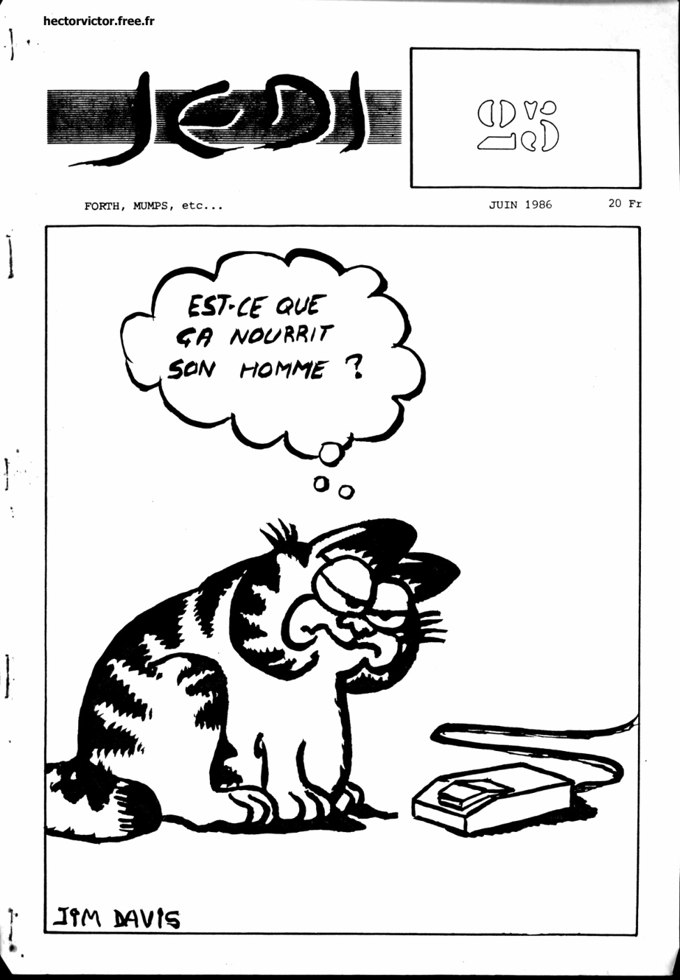 Première page de jedi numero25