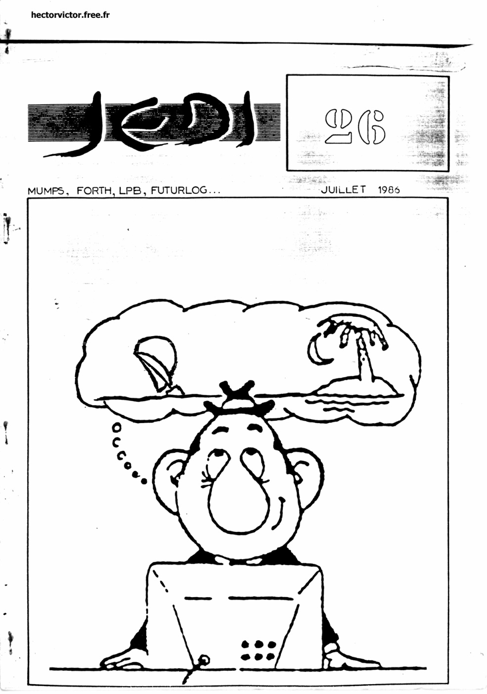 Première page de jedi numero26