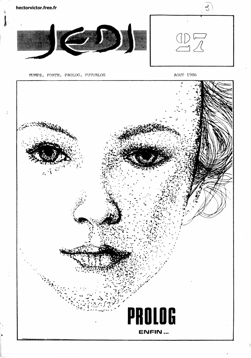 Première page de jedi numero27