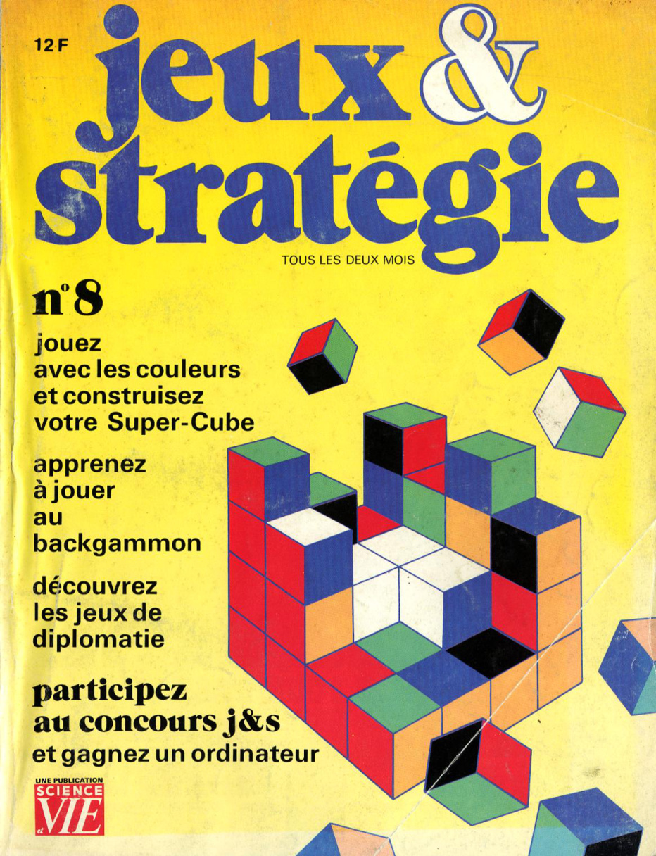 Première page de jeuxetstrategie numero008