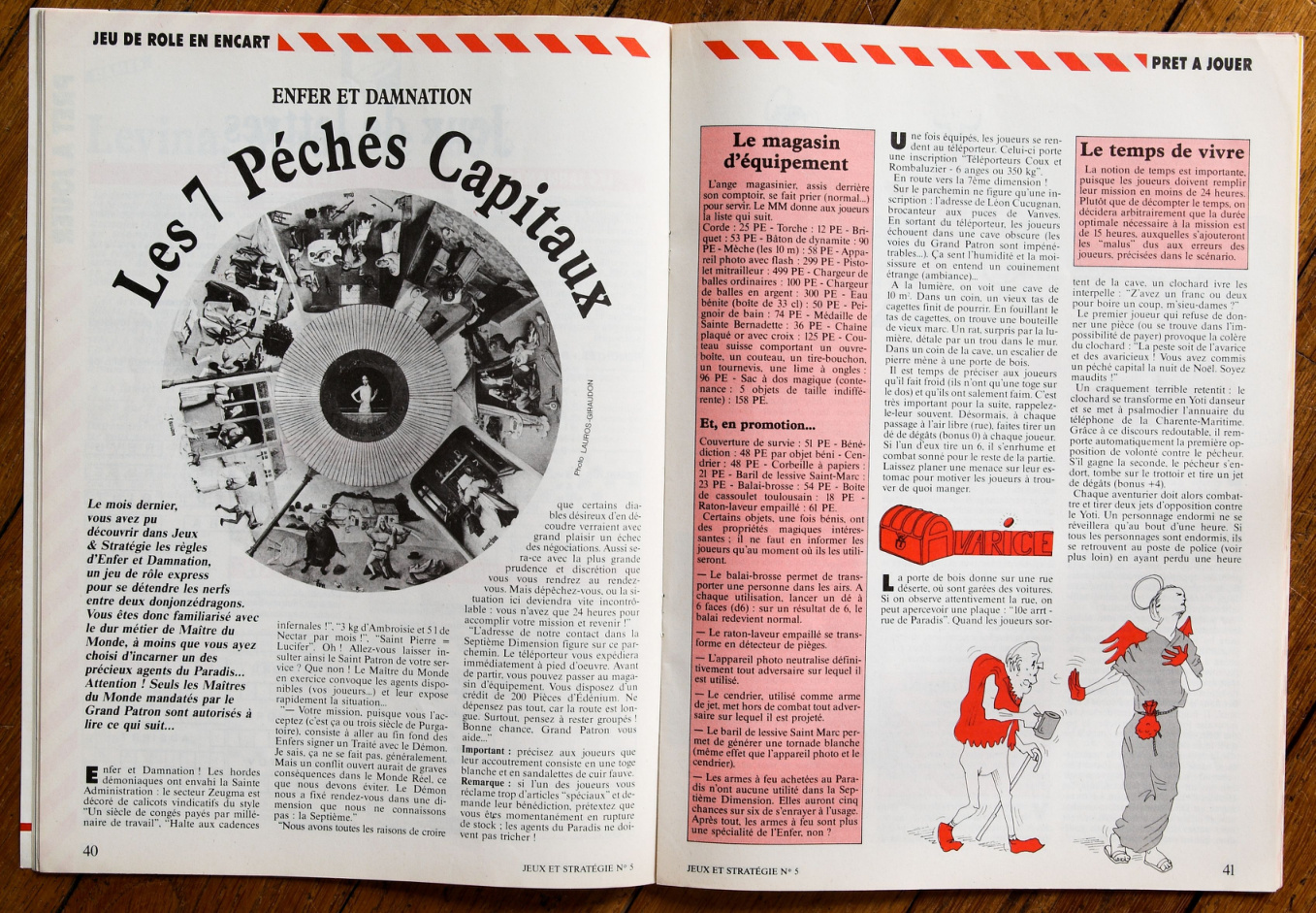 Première page de jeuxetstrategie numero05