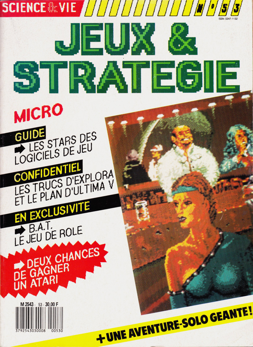 Première page de jeuxetstrategie numero053