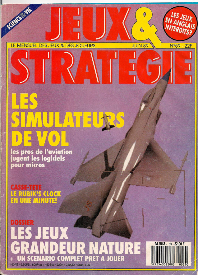 Première page de jeuxetstrategie numero059
