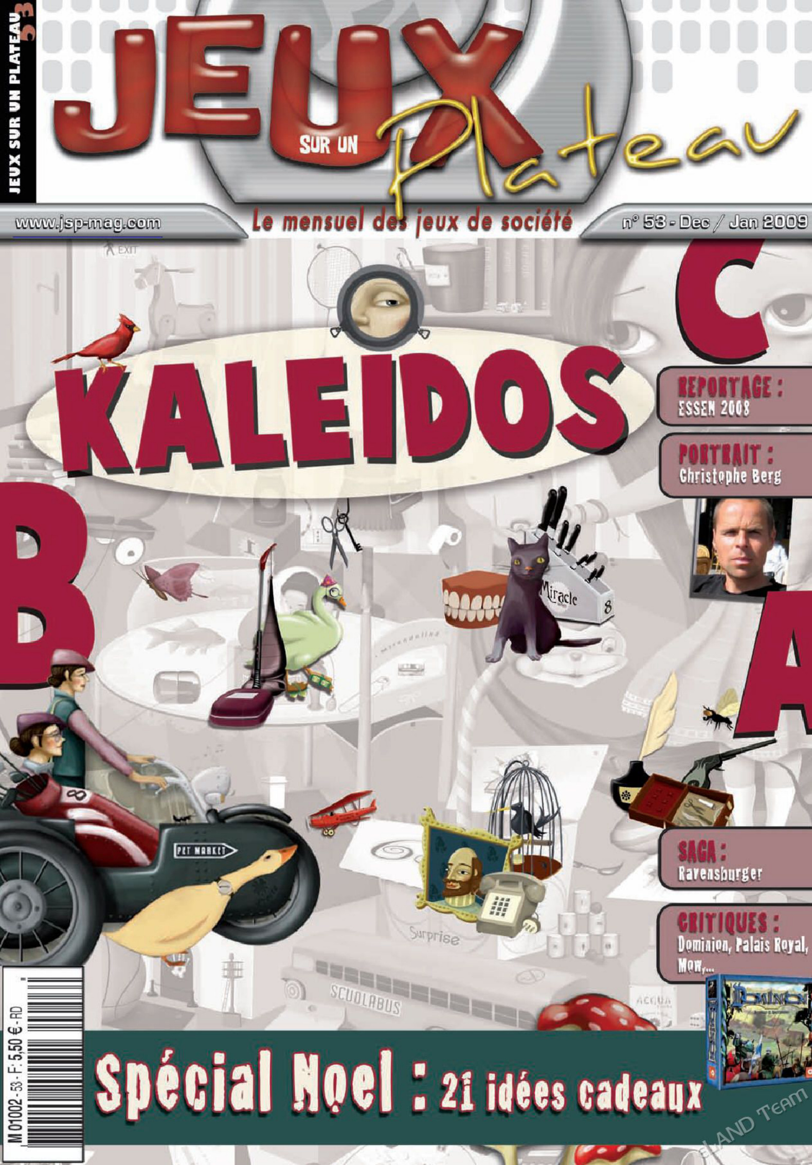 Première page de jeuxsurun Plateau numero053