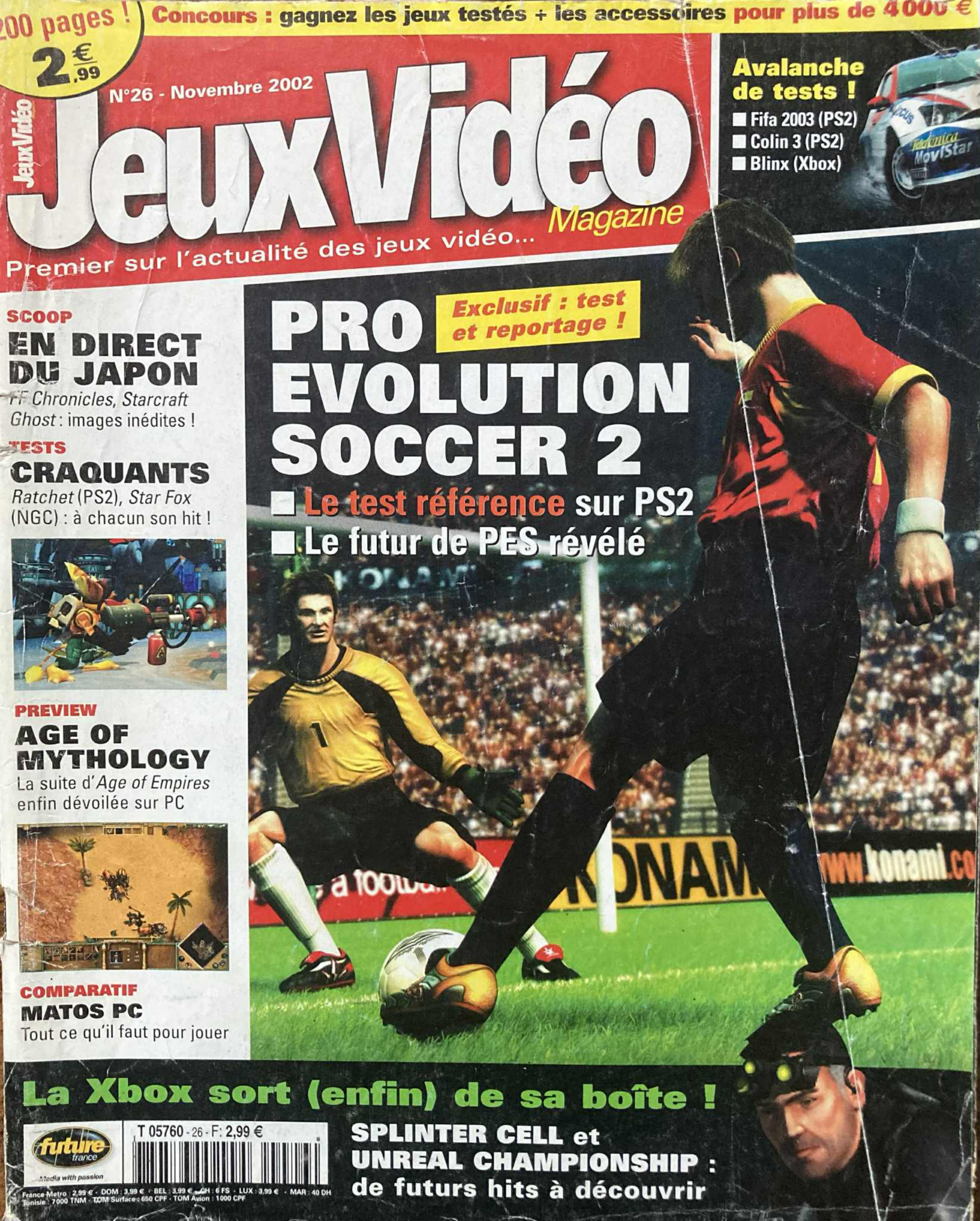 Première page de jeuxvideomagazine numero026