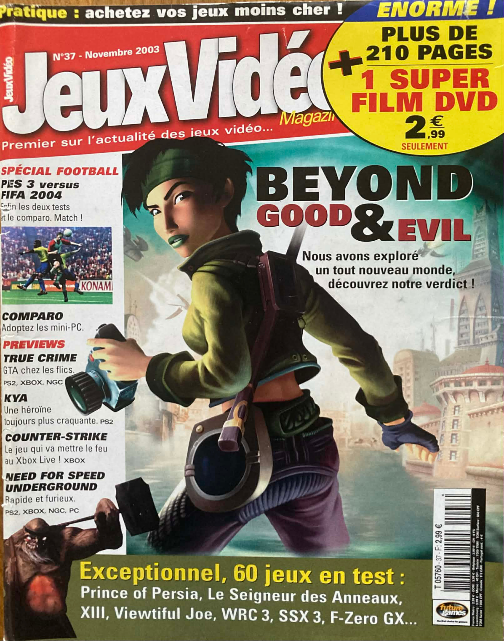 Première page de jeuxvideomagazine numero037