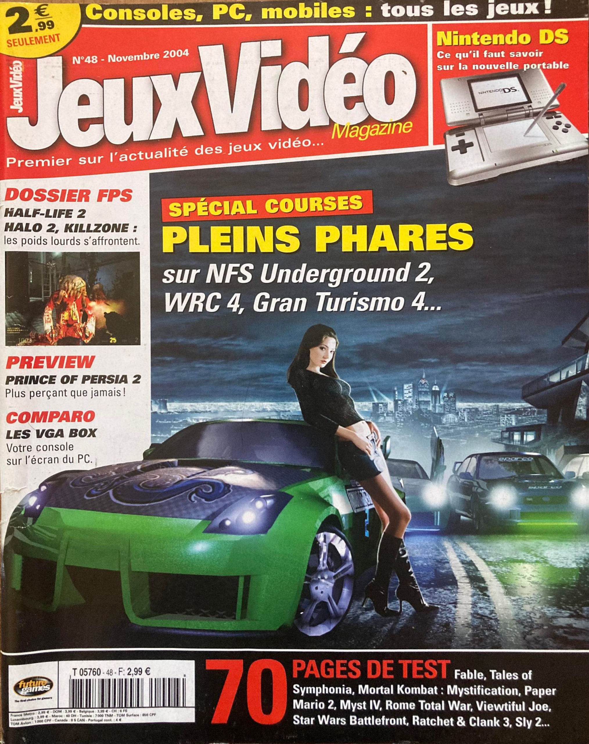 Première page de jeuxvideomagazine numero048