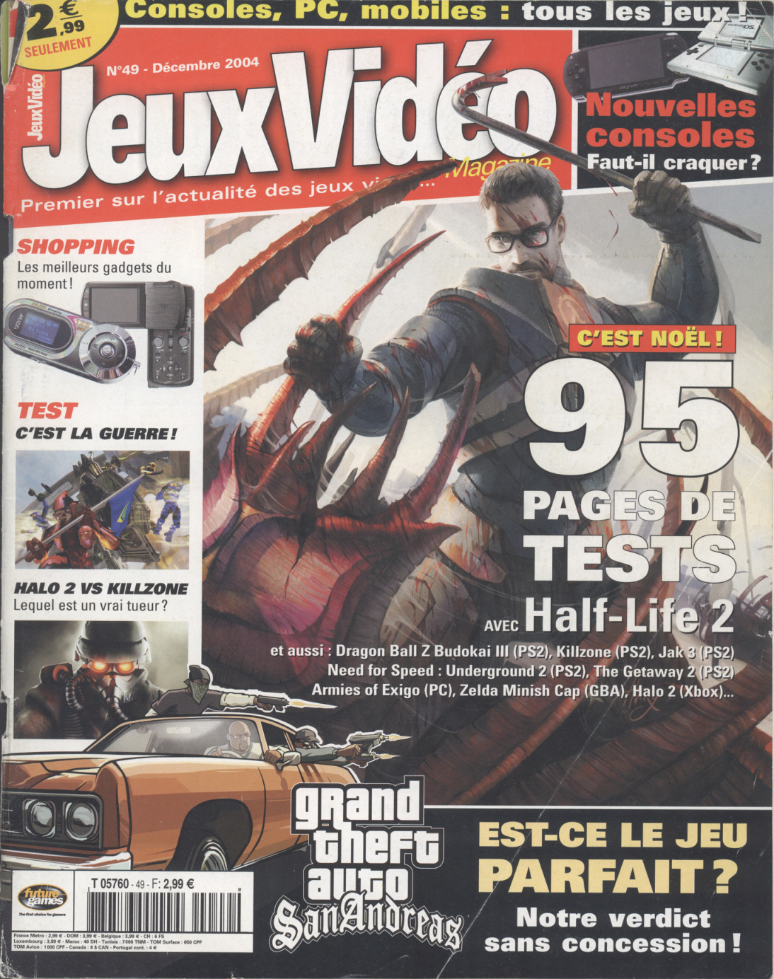 Première page de jeuxvideomagazine numero049