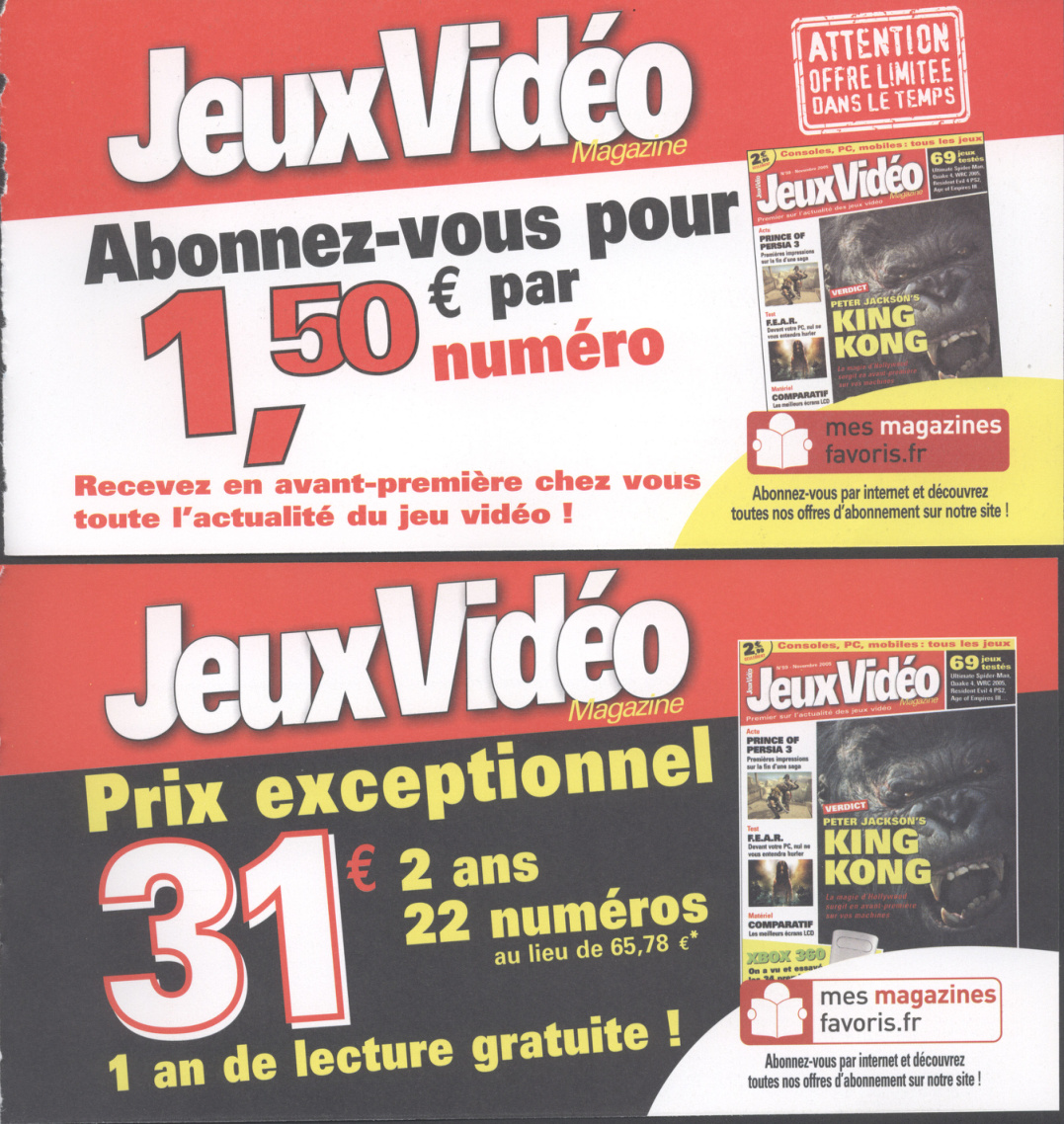 Première page de jeuxvideomagazine numero060