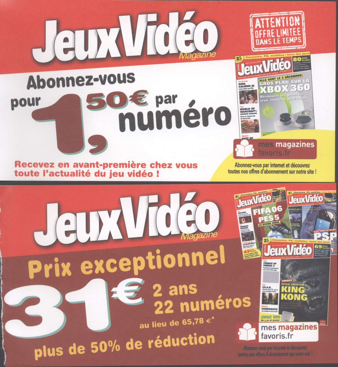 Première page de jeuxvideomagazine numero063
