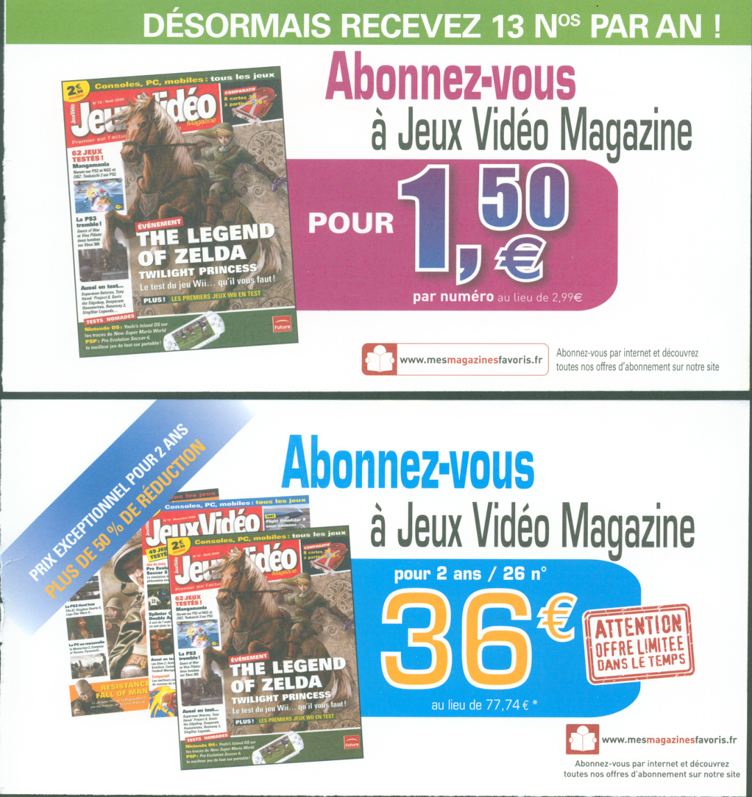 Première page de jeuxvideomagazine numero073