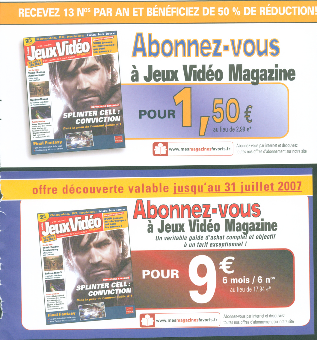 Première page de jeuxvideomagazine numero079