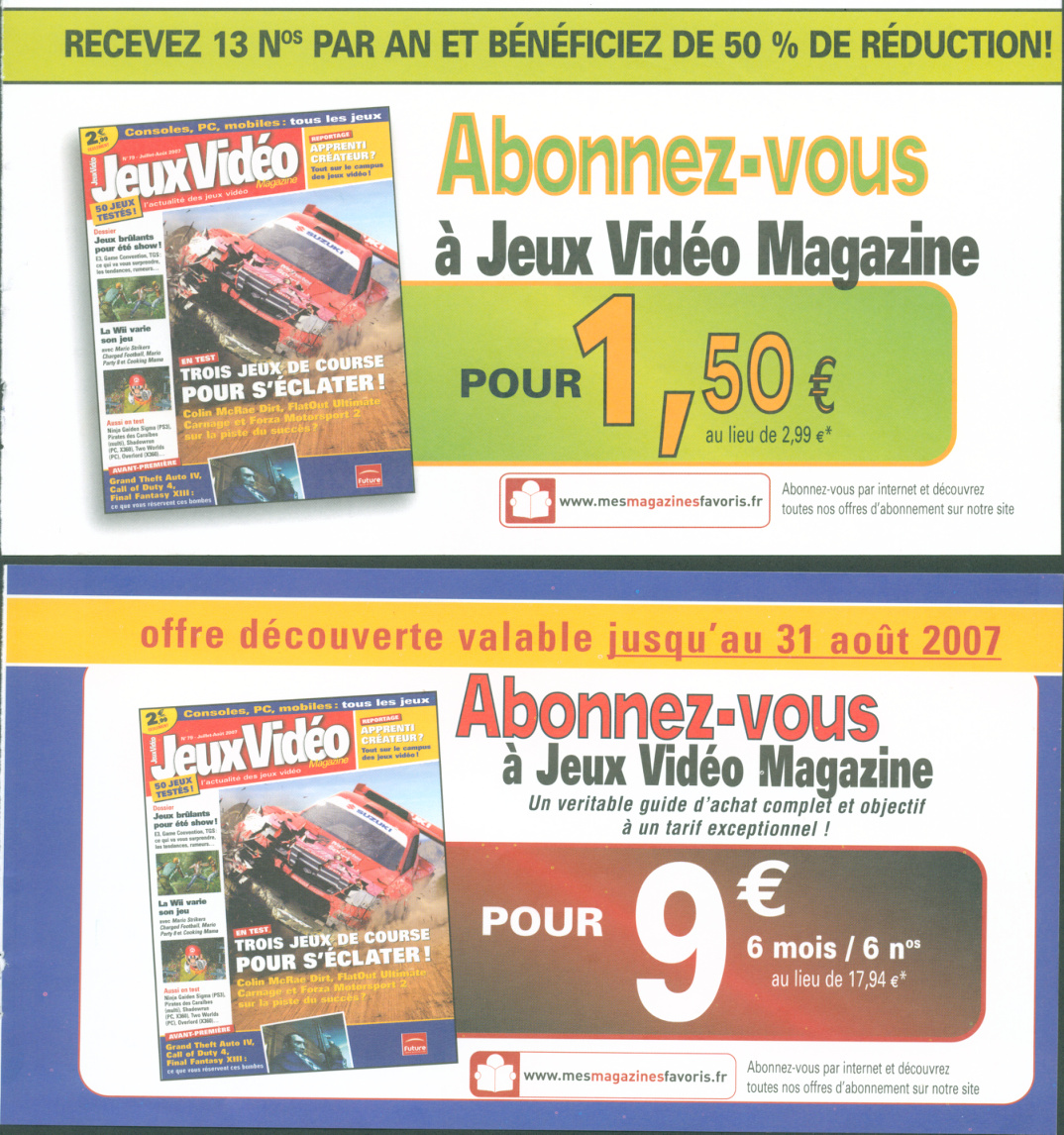 Première page de jeuxvideomagazine numero080