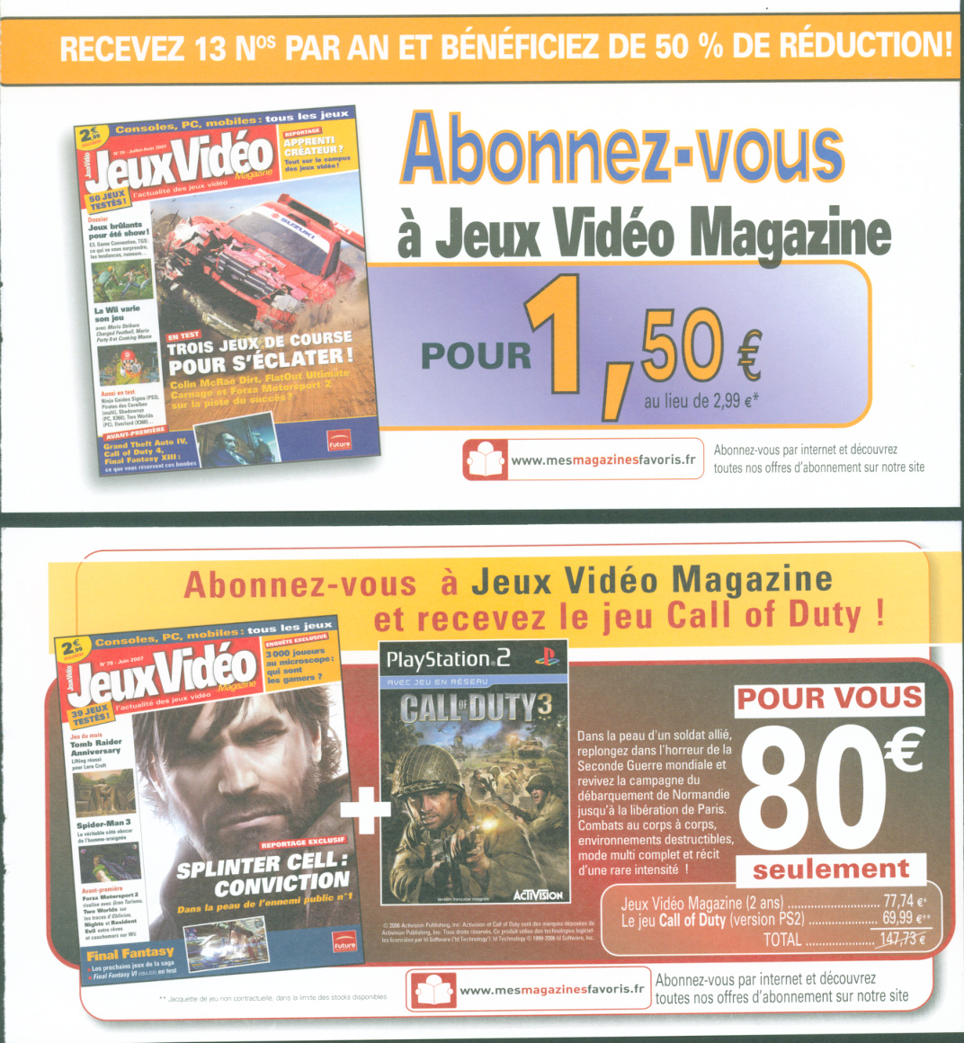 Première page de jeuxvideomagazine numero081