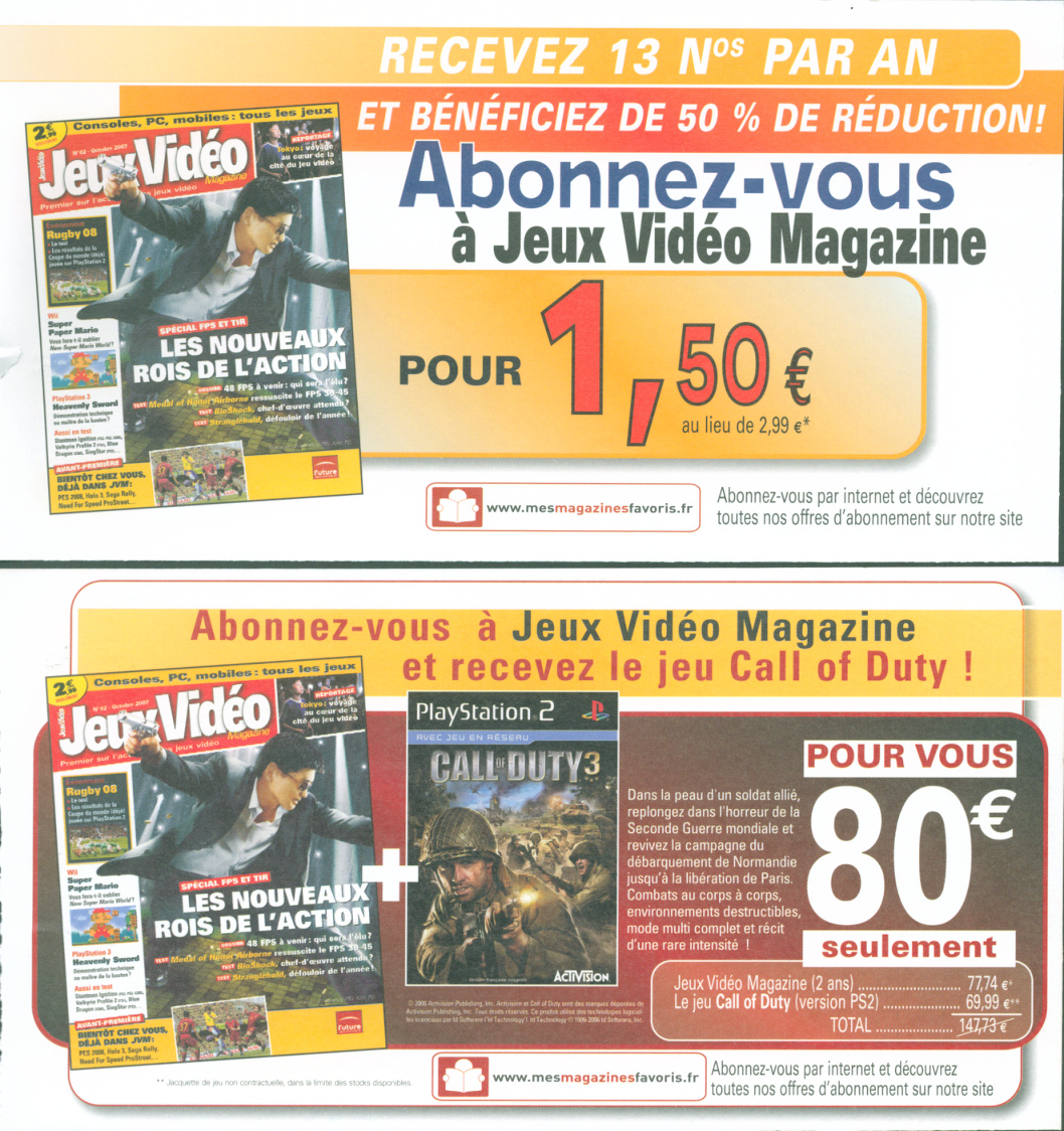 Première page de jeuxvideomagazine numero083