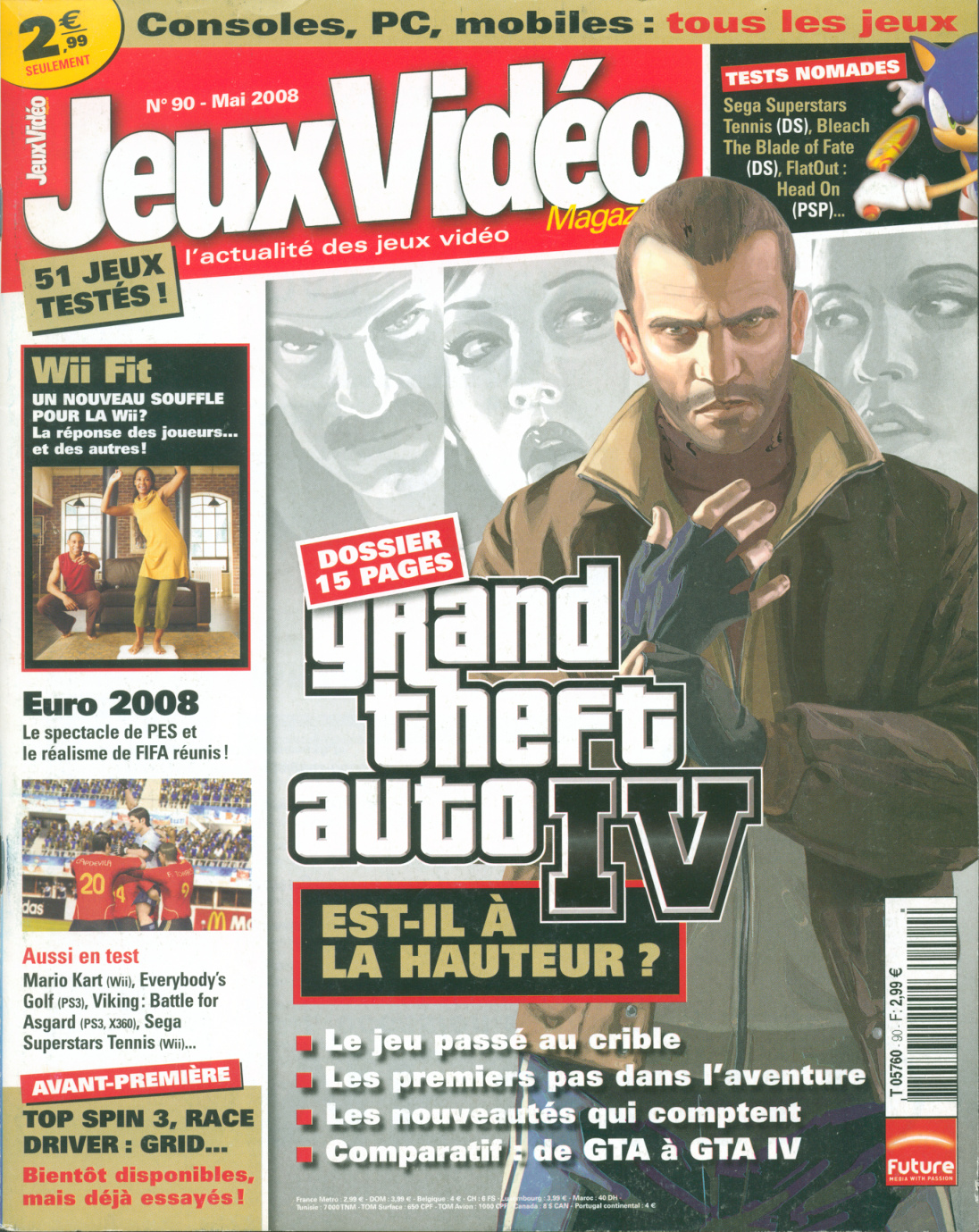 Première page de jeuxvideomagazine numero090