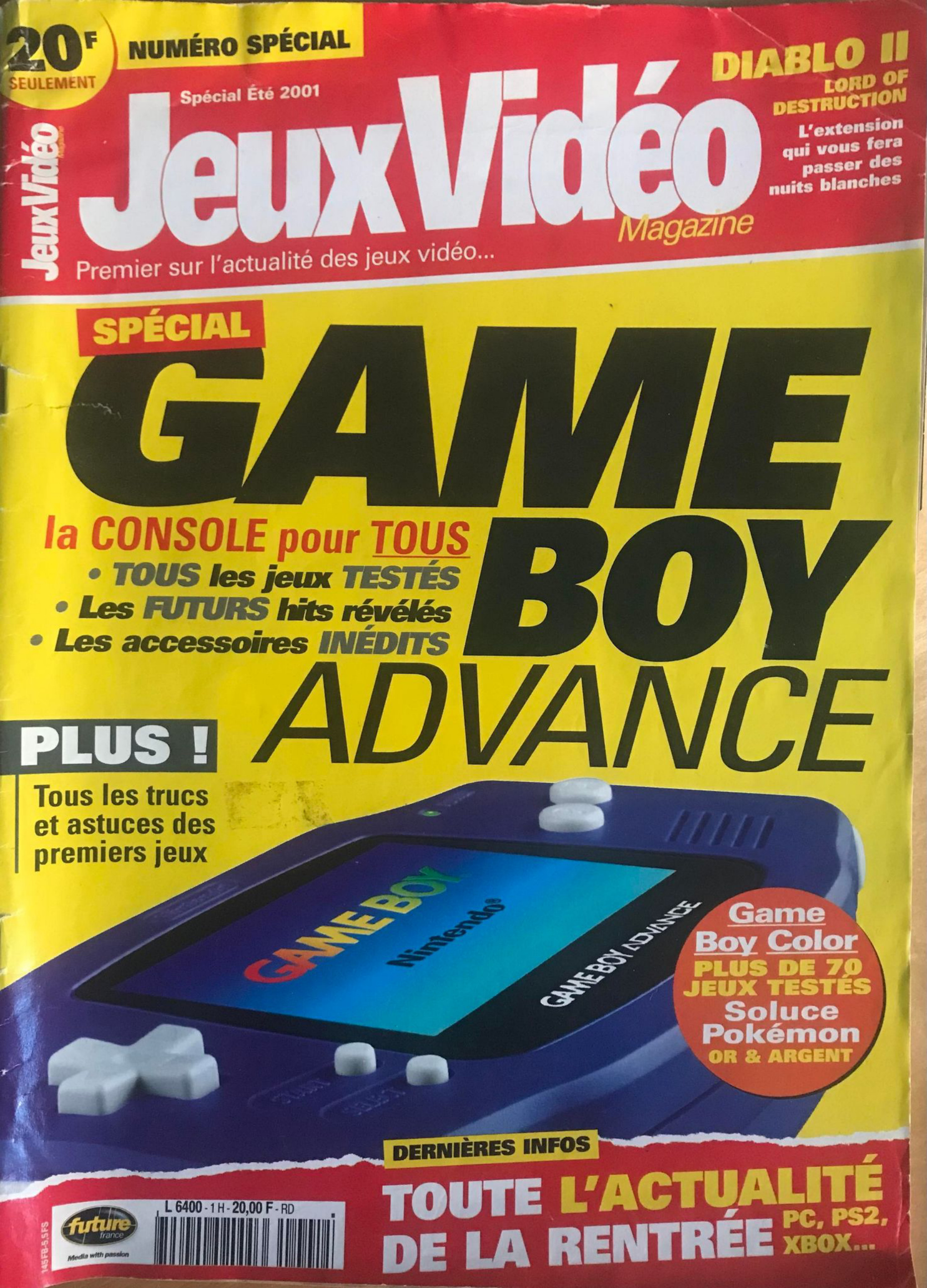 Première page de jeuxvideomagazine numerohs01