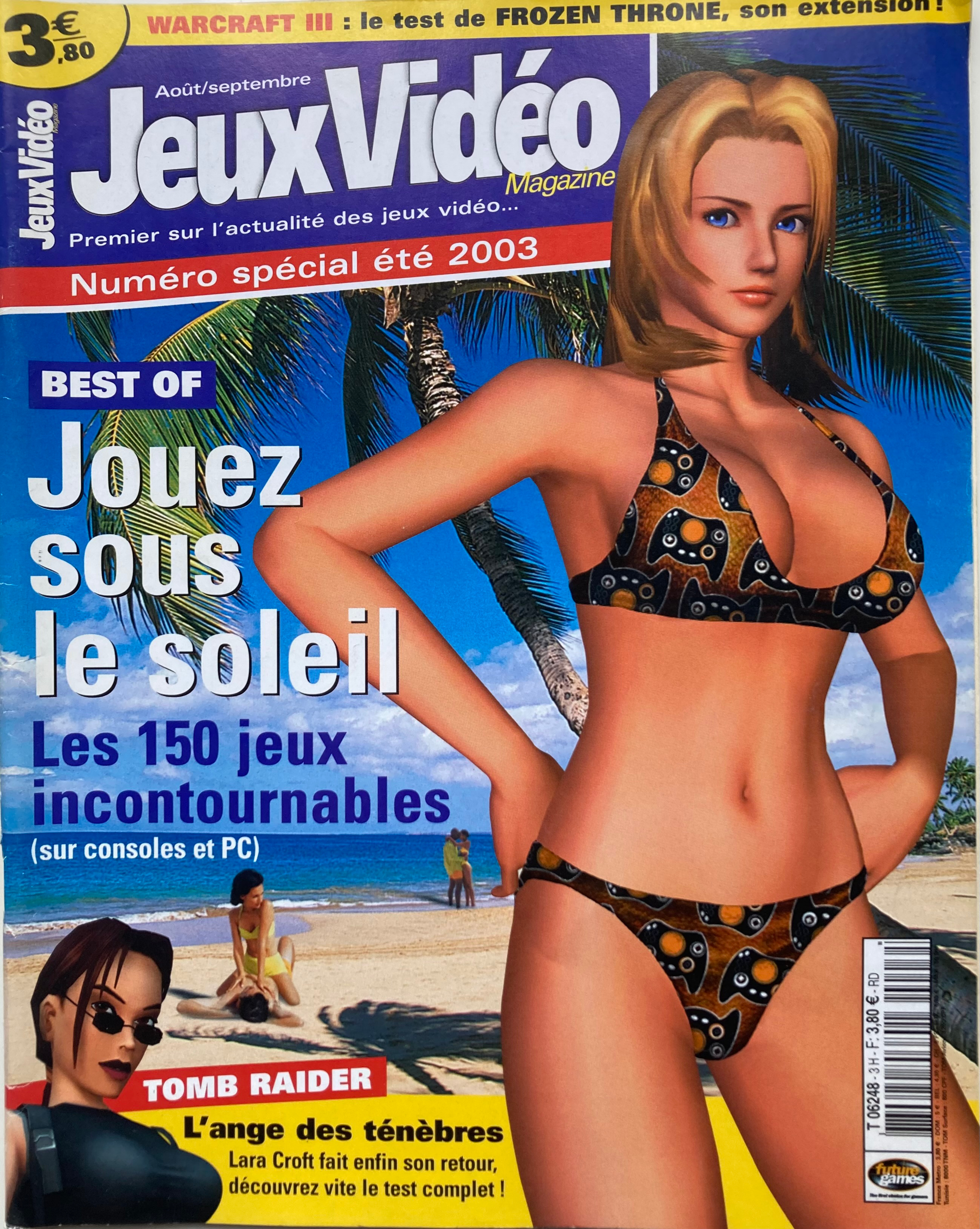 Première page de jeuxvideomagazine numerohs03