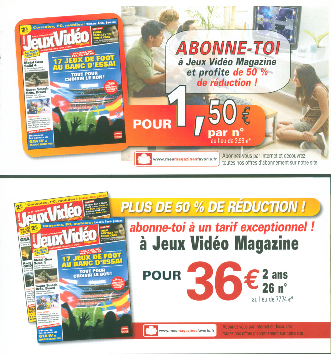 Première page de jeuxvideomagazine numerohsb07