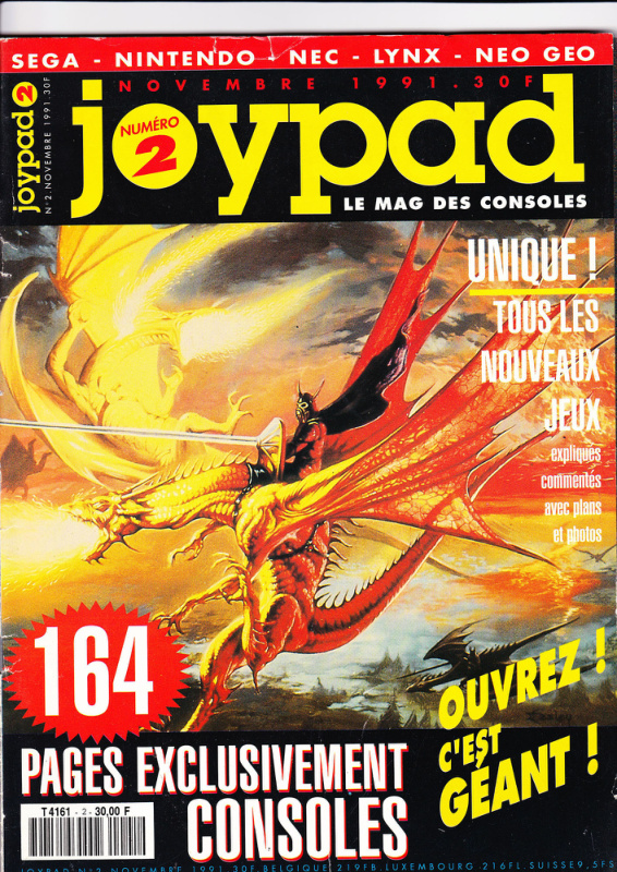 Première page de joypad numero002