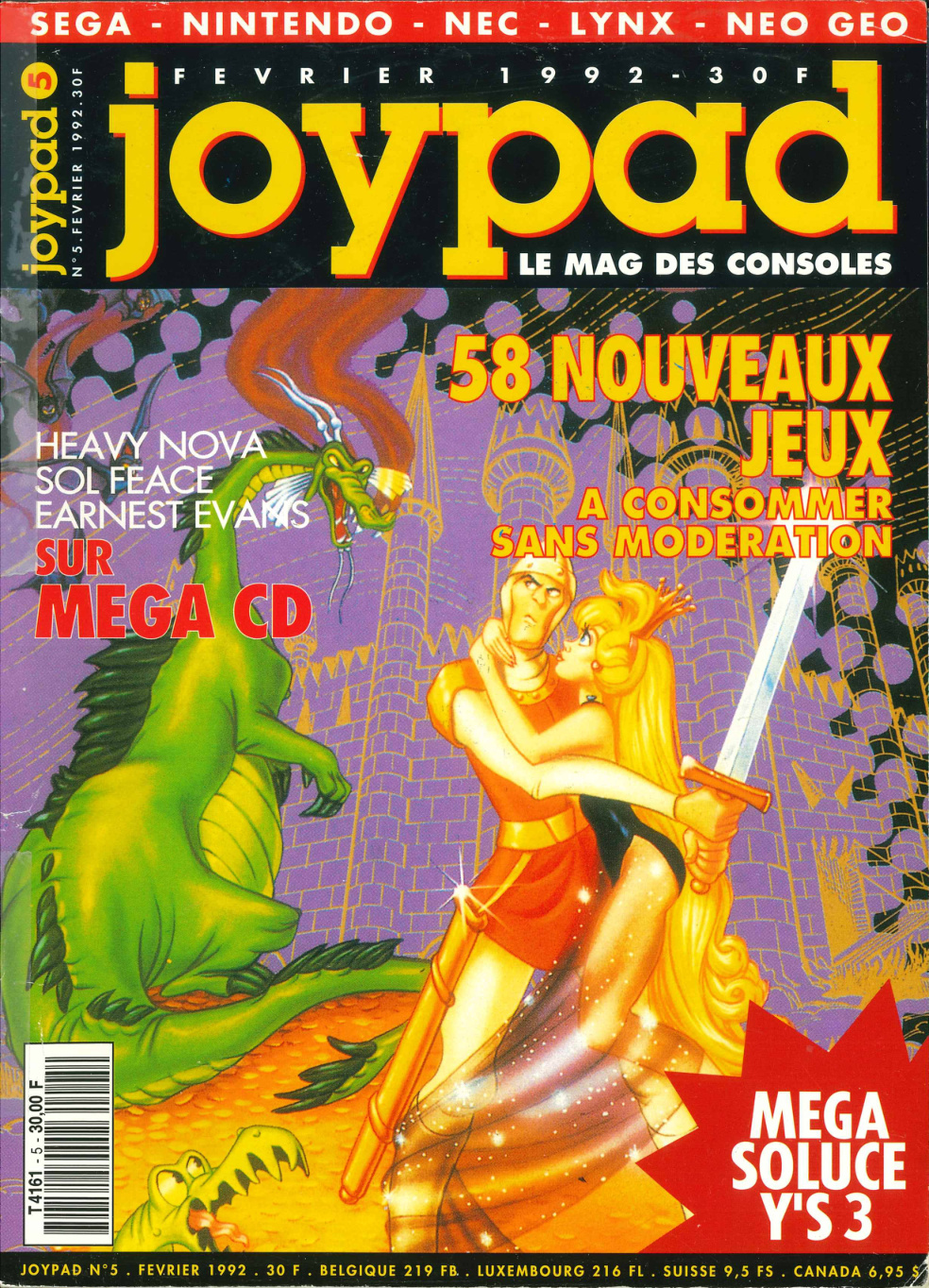 Première page de joypad numero005