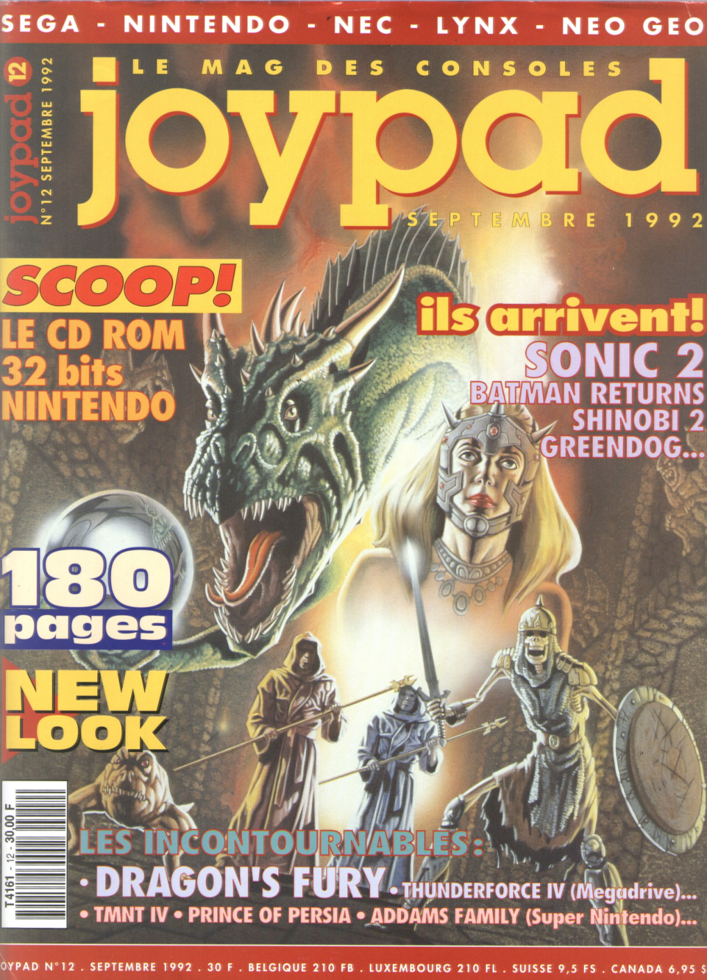 Première page de joypad numero012