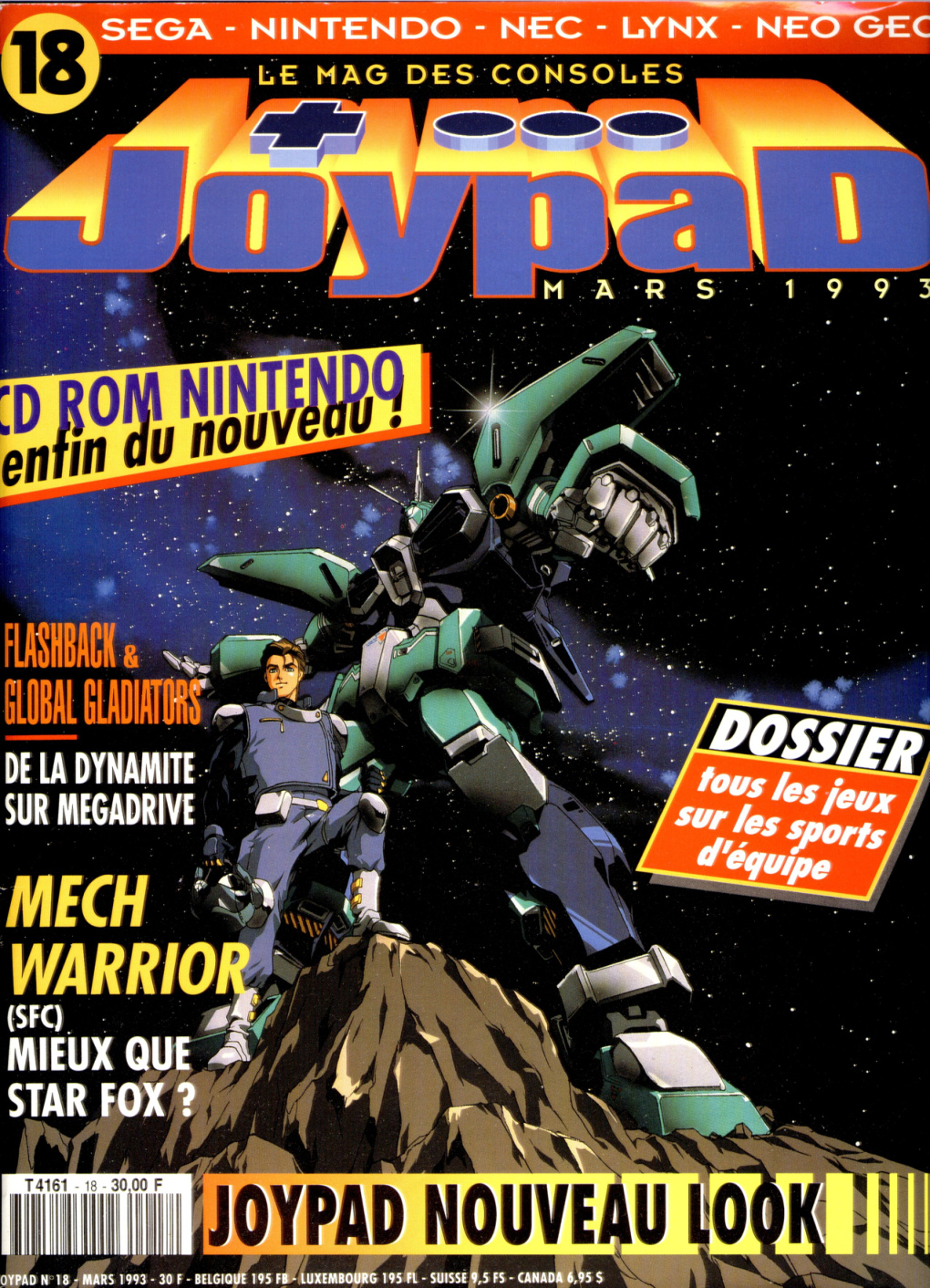 Première page de joypad numero018