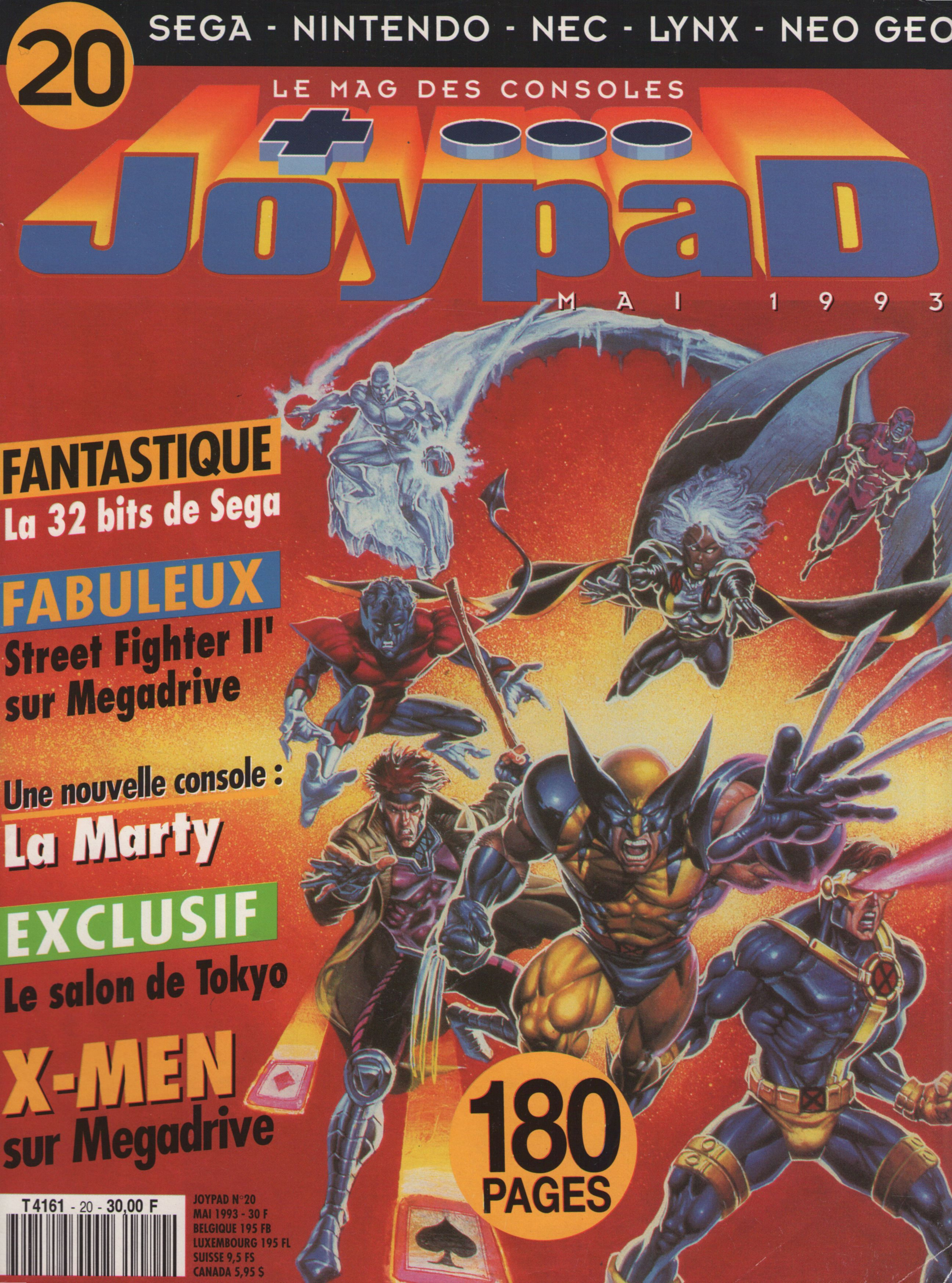 Première page de joypad numero020