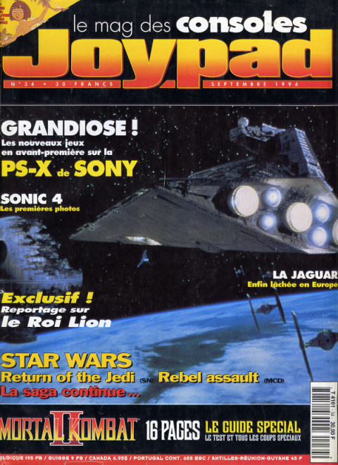Première page de joypad numero034